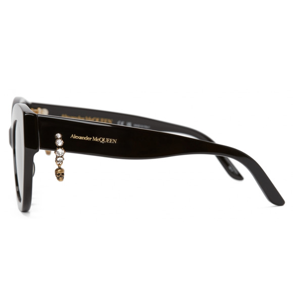 6782 - Women\'s Skull Pendant Jewelled Sunglasses
